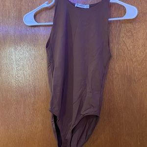 Brown Bodysuit